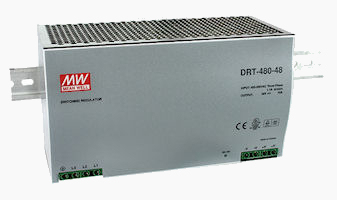 480W 3-Phase Input DIN Rail Power Supply Photo