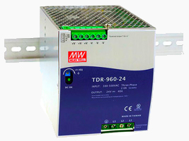 Compact 3-Phase Input DIN Rail 960 Watt Photo